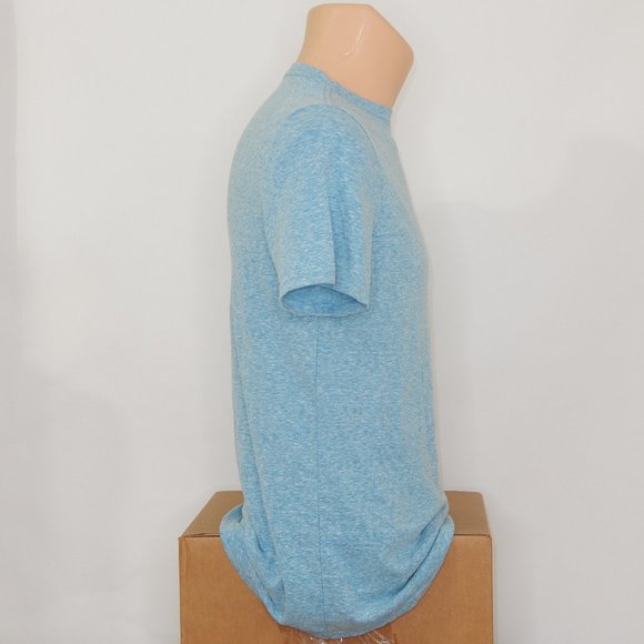 Goodfellow & Co Men's T-Shirt Blue Standard NEW - Picture 4 of 5